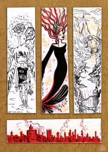 Art-of-Divya-Suvarna_Ink-paint_20120510 Bookmarks